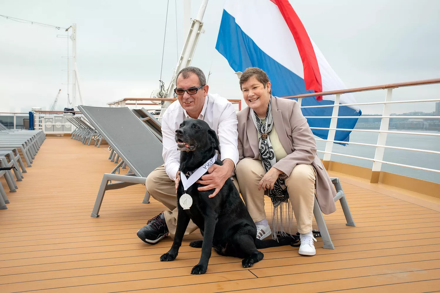 Holland America Line Just Recognized This Cute Service Dog's Status After 700 Days on Cruise Ships