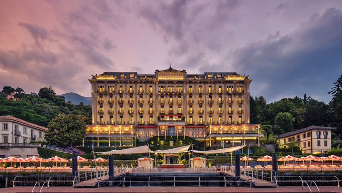 The possibility of winning a trip for two to the most stunning hotel on Lake Como