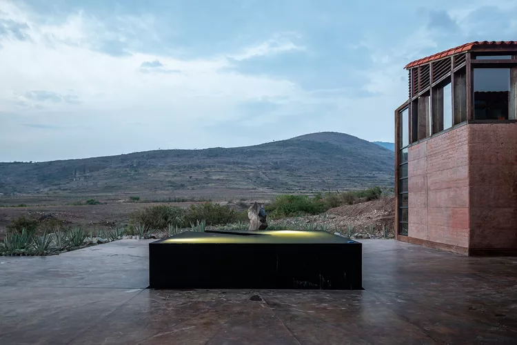 This brand-new hotel in Oaxaca is a working mezcal distillery, and it features six suites that are exquisitely designed.