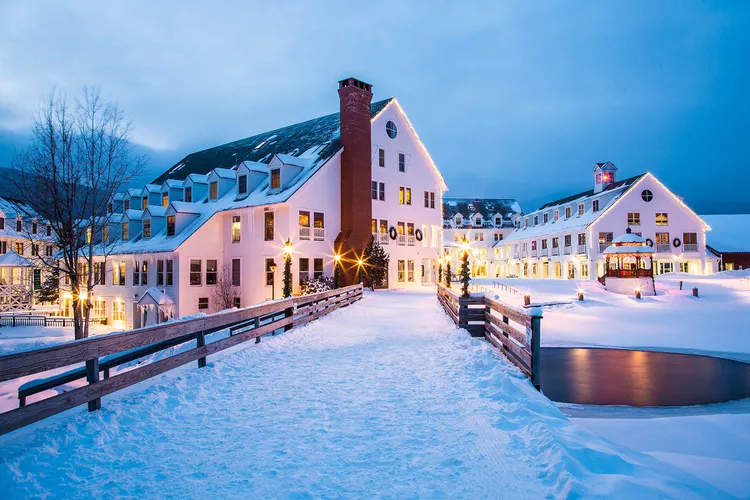 This ski resort on the East Coast is the best place to get away from it all and experience the quaint New England atmosphere.