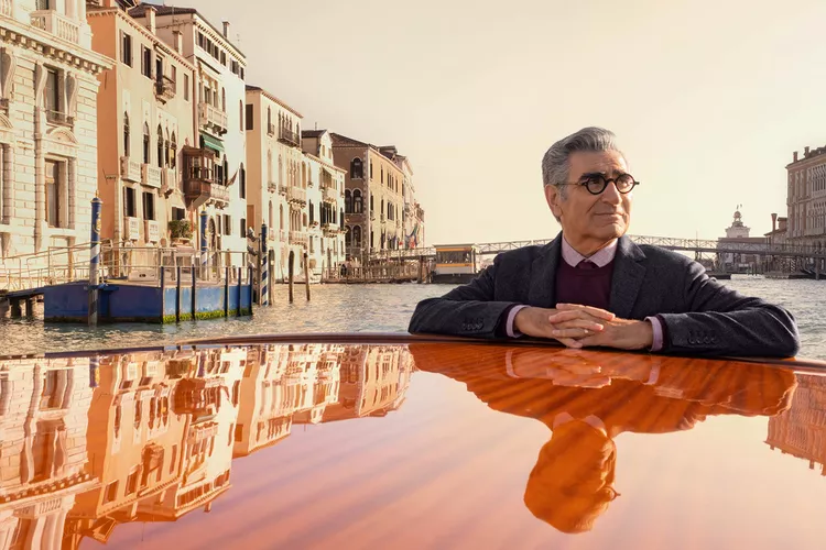Eugene Levy is Not the Right Person to Host Apple TV+'s New Travel Program, but He Explained Why He's Doing It Regardless