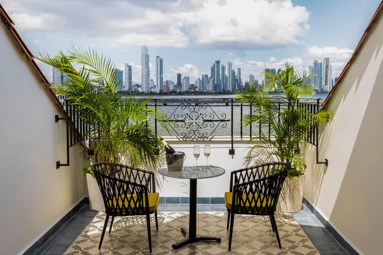 Even though it is located in the historic district that is protected by UNESCO, Panama City's Newest Hotel Is Designed to Feel Like a Private Island R